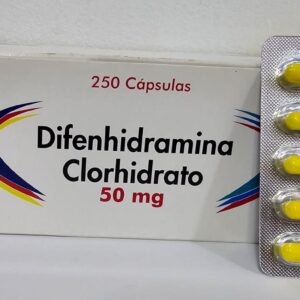 DIFENHIDRAMINA CLORHIDRATO 50 MG - CAJA x 250 CAPS