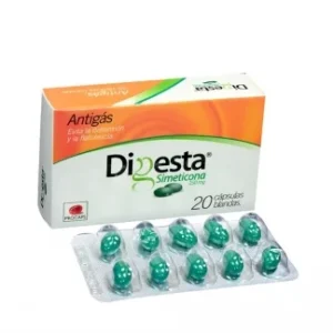 DIGESTA 250 MG - CAJA x 20 CAP