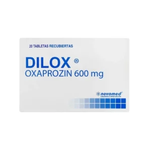 DILOX 600 MG - CAJA x 20 TAB RECU
