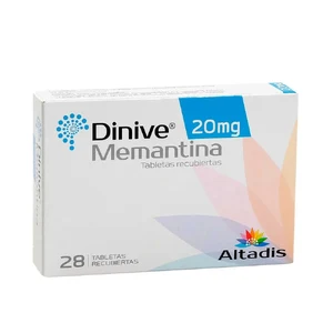 DINIVE 20 MG - CAJA x 28 TAB. REC.