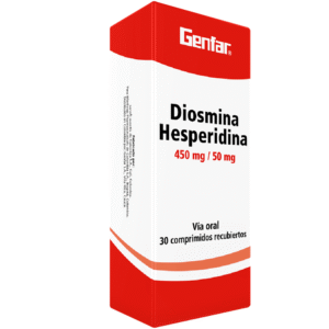 DIOSMINA 450 MG + HESPERIDINA 50 MG - CAJA x 30 COMP
