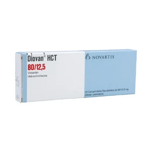 DIOVAN HCT 160 MG/12.5 MG - CAJA x 28 COMP