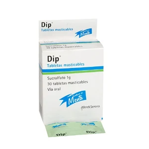 DIP 1000 MG - CAJA x 30 TAB MASTICABLES DE MENTA