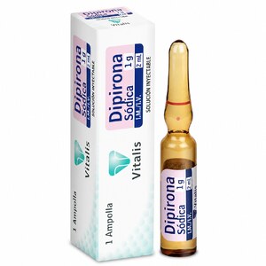 DIPIRONA 1 GR/2 ML SLN INY - CAJA x 1 AMP