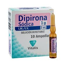 DIPIRONA 1 GR/2 ML SLN INY - CAJA x 10 AMP