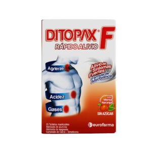 DITOPAX F - CAJA x 25 TAB