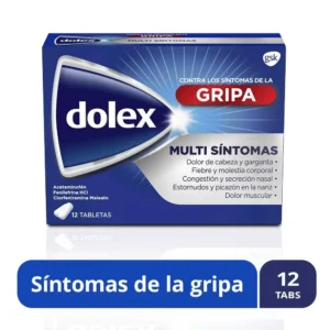 DOLEX GRIPA - CAJA x 12 TAB