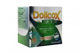 DOLICOX FORTE MAX 250 MG/220 MG/65 MG - CAJA x 48 TAB