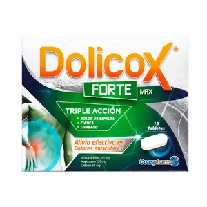 DOLICOX FORTE MAX 250/220/65MG | CX12 TB MEDIBRAND COASPHARMA