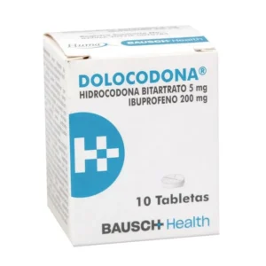 DOLOCODONA 5 MG/200 MG - CAJA x 1 FCO x 10 TAB