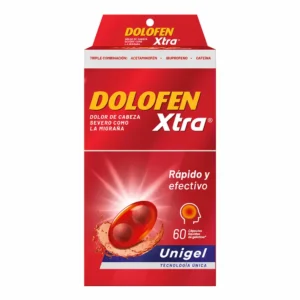 DOLOFEN XTRA UNIGEL - CAJA x 60 CAP BLANDA DE GELATINA
