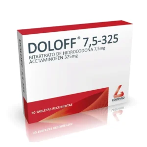 DOLOFF 325 MG/7,5 MG - CAJA x 30 TAB