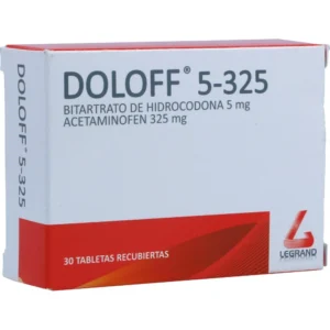 DOLOFF 5 MG/325 MG - CAJA x 30 TAB