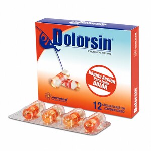 DOLORSIN 400 MG - CAJA x 12 CAP