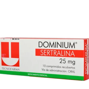 DOMINIUM 25 MG - CAJA x 10 COMP