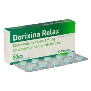 DORIXINA RELAX 125 MG /5 MG - CAJA x 20 COMP