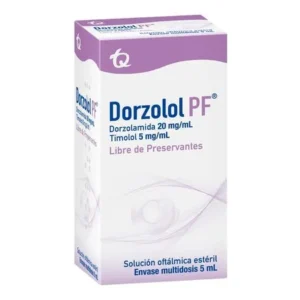 DORZOLOL PF 20 MG/5 MG SLN OFT - FCO GOT x 5 ML
