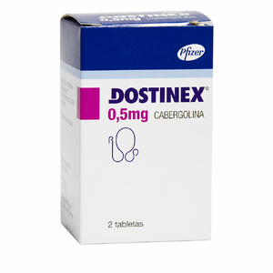 DOSTINEX 0.5 MG - CAJA x 2 TAB