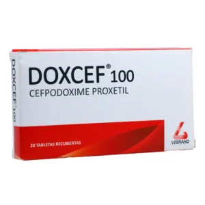 DOXCEF 100 MG - CAJA x 20 TAB