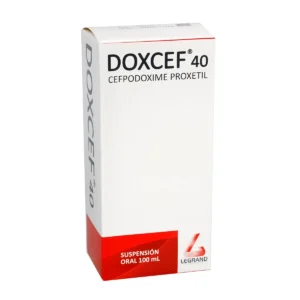 DOXCEF 40 MG/5 ML POLVO PARA SUSP ORAL - FCO x 100 ML