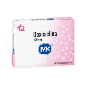 DOXICICLINA 100 MG - CAJA x 15 TAB