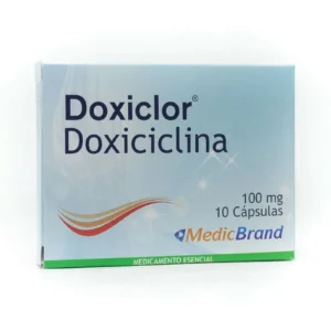 DOXICLOR 100 MG - CAJA x 10 CAP