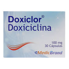 DOXICLOR 100 MG - CAJA x 30 CAP