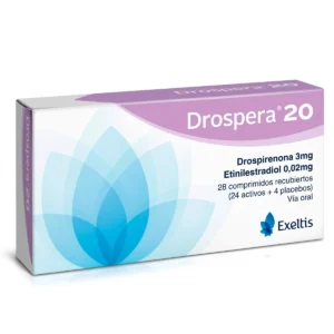DROSPERA 20 3 MG + 0.02 MG - CAJA x 28 COMP.