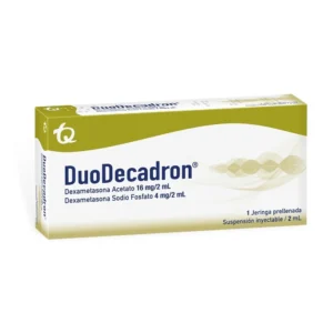 DUODECADRON 16 MG/4 MG/2 ML SLN INY - CAJA x 1 JERINGA PRELLENADA x 2 ML