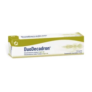 DUODECADRON 8 MG/2 MG SUSP. INY - CAJA x 1 AMP x 1 ML