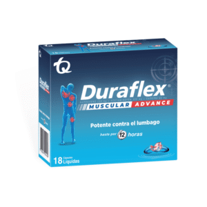DURAFLEX 250 MG/325 MG/65 MG MUSCULAR ADVANCE - CAJA x 18 CAPS BLANDAS