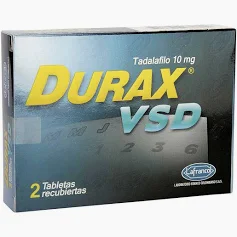DURAX VSD 10 MG - CAJA x 2 TAB