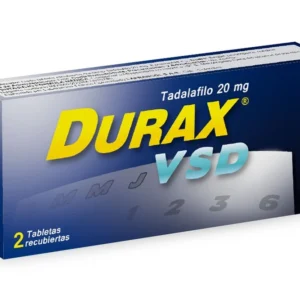 DURAX VSD 20 MG - CAJA x 2 TAB