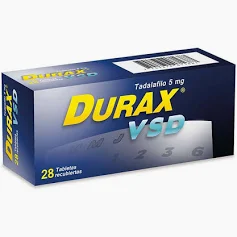 DURAX VSD 5 MG - CAJA x 28 TAB