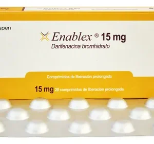 ENABLEX 15 MG - CAJA x 28 COMP