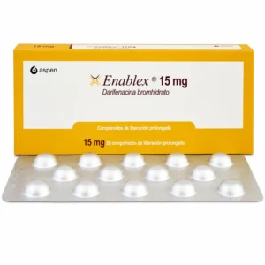 ENABLEX 15 MG - CAJA x 28 COMP