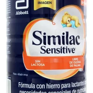 SIMILAC SENSITIVE SIN LACTOSA POLVO - LATA x 375 GR