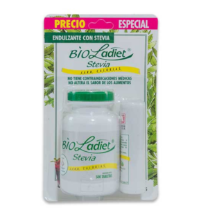 PREPACK BIO-LADIET STEVIA x 500 TAB - GRATIS STEVIA x 150 TAB - OFERTA ESPECIAL