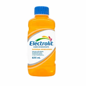 ELECTROLIT SUERO REHIDRATANTE SLN ORAL - FCO x 625 ML SABOR NARANJA-MANDARINA