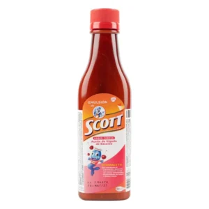 EMULSION SCOTT SUSP ORAL - FCO x 180 ML CEREZA