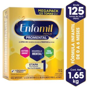 ENFAMIL PREMIUM 1 - CAJA x 3 BOLSAS x 550 GR C/U - CONTEN. x CAJA 1650 GR