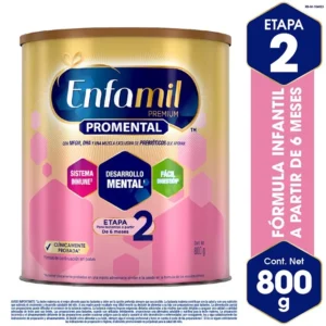 ENFAMIL PREMIUM 2 - TARRO x 800 GR (LACT. DE 6 A 12 MESES)
