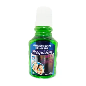 ENJUAGUE BUCAL SIN ALCOHOL PROQUIDENT NIÑOS - FCO x 250 ML - SABOR CHICLE MENTOLADO