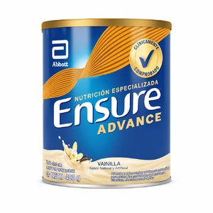 ENSURE ADVANCE POLVO - LATA x 400 GR SABOR VAINILLA