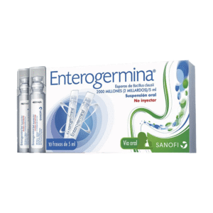 ENTEROGERMINA 2000 MILLONES/5 ML SUSP ORAL - CAJA x 10 AMP BEBIBLES