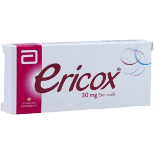 ERICOX 30 MG - CAJA x 10 TAB