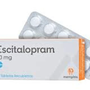 ESCITALOPRAM 20 MG - CAJA x 30 TAB RECU
