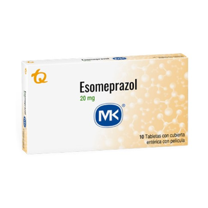 ESOMEPRAZOL 20 MG - CAJA x 10 TAB