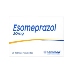 ESOMEPRAZOL 20 MG - CAJA x 30 TAB RECU