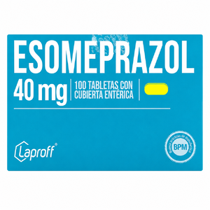 ESOMEPRAZOL 40 MG - CAJA x 100 TAB CON CUBIERTA ENTERICA